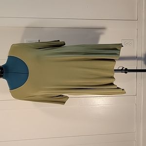 Soft Surroundings Women's Olive Green 3X Tunic